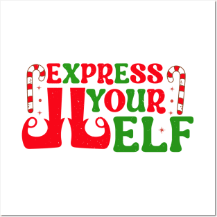 Express Your Elf Posters and Art